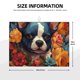 thumbnail image 2 of Fotbe Cute Colorful Flower French Bulldog Alfombrilla de Secado para Cocina con Estampado, 18x24 Pulgadas, 2 of 7