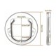 thumbnail image 2 of chatire Pour Animaux De Compagnie Petite Porte Pour Chiens Et Chats Avec 4 Possibilits De Verrouillage Rond, 2 of 5