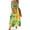 style-7, variant on Lunarable Pineapple Sleeveless Dress for Women Clothing Female Women's Summer Skirt