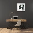 thumbnail image 3 of Marrott, Stephanie 15x15 White Modern Wood Framed Museum Art Print Titled - Black and White II, 3 of 4