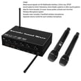 thumbnail image 4 of Mezclador De Karaoke Con Micrófono Inalámbrico, De Micrófono Inalámbrico Dual Plug And Play Profesional De Sonido Claro Para Amplificadores Para Televisores, 4 of 7