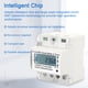 thumbnail image 3 of Medidor de electricidadTuya WiFi Inteligente 4P Medidor de energía eléctrica Montaje en riel DIN Monitor de corriente de múltiples energías Aplicación de teléfono móvil Dispositivo de control remoto Irfora Medidor de electricidad, 3 of 7