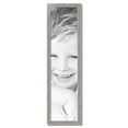 thumbnail image 2 of ArtToFrames 11" x 45" Classic Silver Picture Frame, 11x45 inch Silver Wood Poster Frame (WOM-4926), 2 of 7