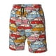 thumbnail image 4 of Fotbe Cute Cars Trajes de Baño Estampados para Hombre, Shorts de Verano de Secado Rápido, Ropa de Playa, Bañadores-X-Large, 4 of 6