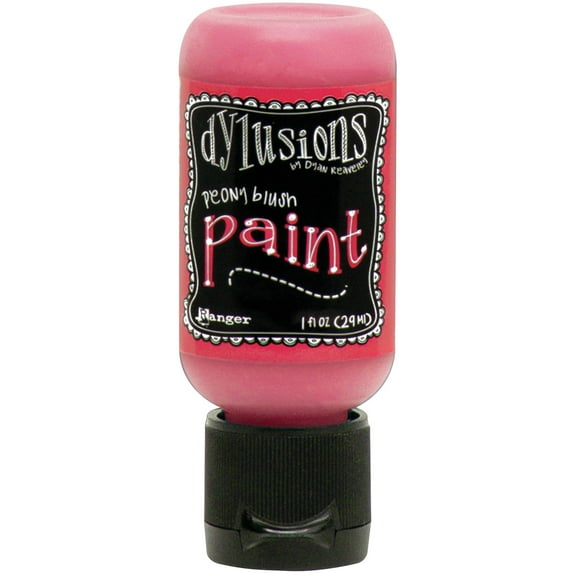 Dylusions Acrylic Paint 1oz-Peony Blush