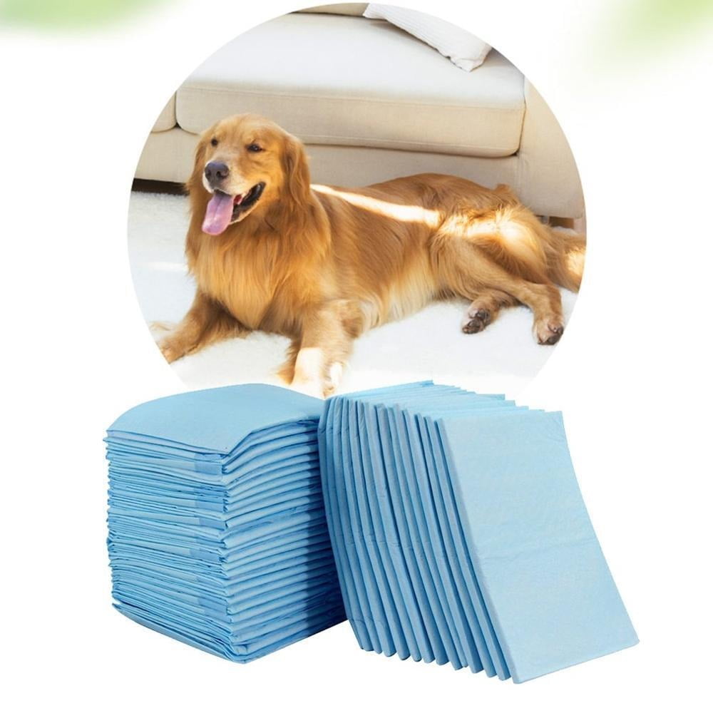 100/20PCS Thicken Pet Dog Changing Mat Multi-size Super Absorbent Diaper Pet Cat Training Pee Pad Mat Puppy Nappy Pet Cleaning for Dog Diaper