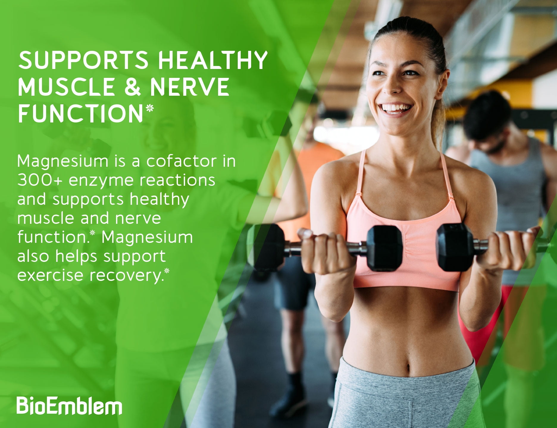 BioEmblem Triple Magnesium Glycinate, Malate, Citrate and Antarctic Krill Oil, Supports Sleep and Brain Health, Heart and Joint Health, Cardiovascular Health