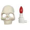 thumbnail image 4 of Lámpara de calavera de Halloween, aplique de pared con luz nocturna de calavera para decoración del hogar JShteea El nuevo, 4 of 6