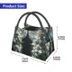 thumbnail image 2 of Fotbe Floral Angelic White Wings Bolsa Térmica Portátil con Estampado, Bolsa de Entrega de Alimentos Aislada, Bolsa Reutilizable de Gran Capacidad para Comidas y Supermercado, 2 of 6