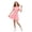 AB84 Light Pink, variant on Tisuna Girls Tennis Outfit Set Kids Solid Color Crew Neck Short Sleeve Tops And Ruffled Skirt Set Breathable Lightweight Child Sport Athletic Clothes Set Size 5-6 Years Beige