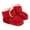 Red, variant on Wancir Newborn Baby Boys Girls Booties Stay On Socks Non Skid Soft Sole Infant Toddler Warm Winter House Slipper Crib Shoes 0-18 Months
