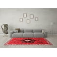thumbnail image 3 of Ahgly Company Indoor Round Persian Red Traditional Area Rugs, 8' Round, 3 of 4