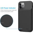 Battery Case for iPhone 12/12 Pro, Enhanced 7000mAh Ultra Thin Portable
