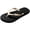 Black1, variant on Flip Flops for Women Lightweight Flat Thong Sandals Casual Quick Drying Summer Beach Shoes Slip on Slides Green Size 10.5