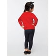 thumbnail image 5 of Rabbit Skins Toddler Fleece Crewneck Sweatshirt, 56, White, 5 of 5