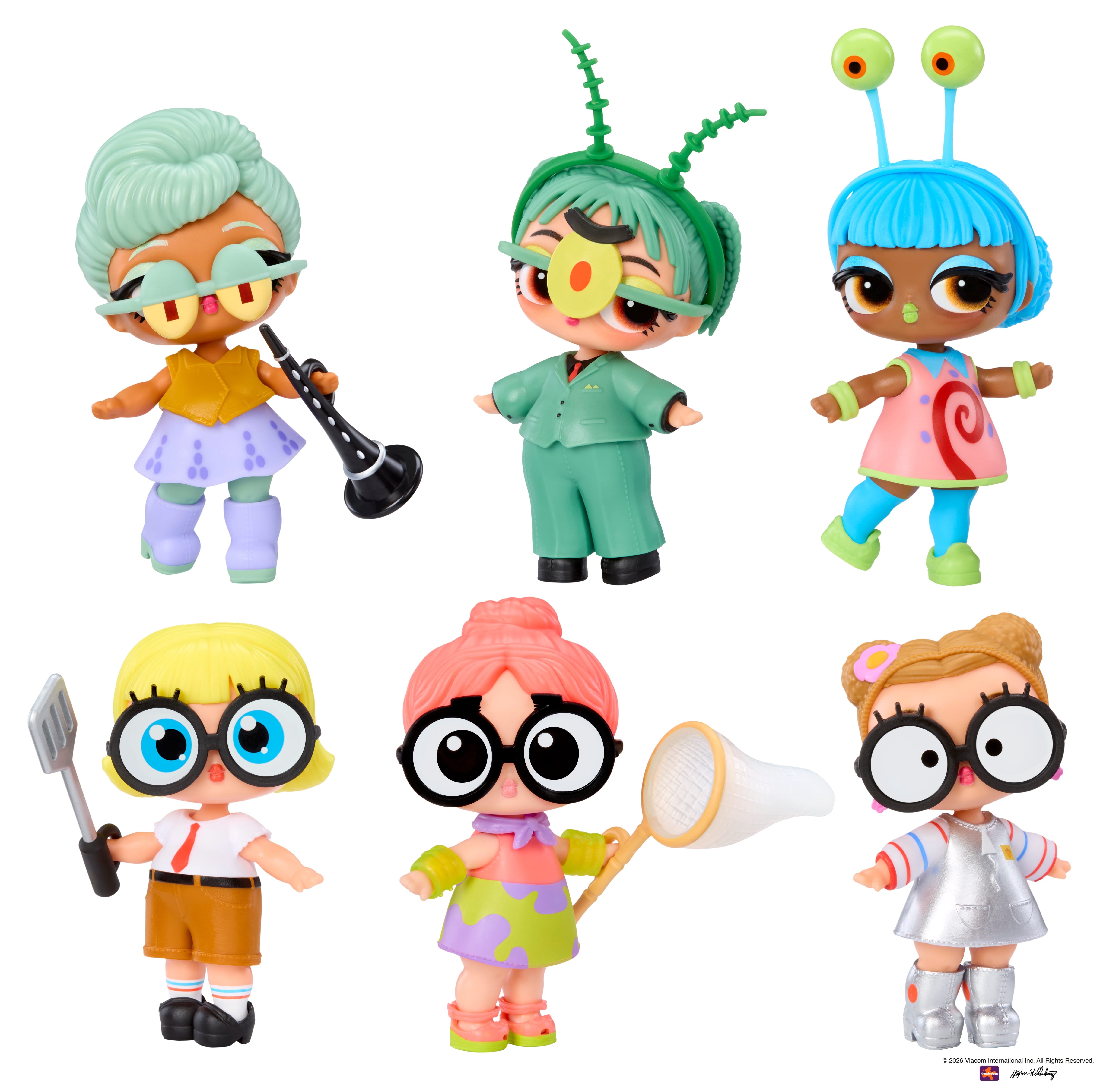 LOL Surprise Loves SpongeBob SquarePants Tots Doll, 7 Total Surprises, Ages 4+