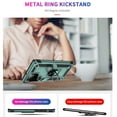 thumbnail image 4 of Compatible with Samsung Galaxy S21 Ultra Case Built-in 360 Ring Holder Kickstand, Extreme Protection Military Armor Magnetic Car Dual Layer Protective Heavy Duty Phone Cover,Darkgreen, 4 of 8