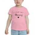 thumbnail image 2 of I Love My Mommy Cute Toddler Tshirts for Boys Girls (Pink, 3T), 2 of 5