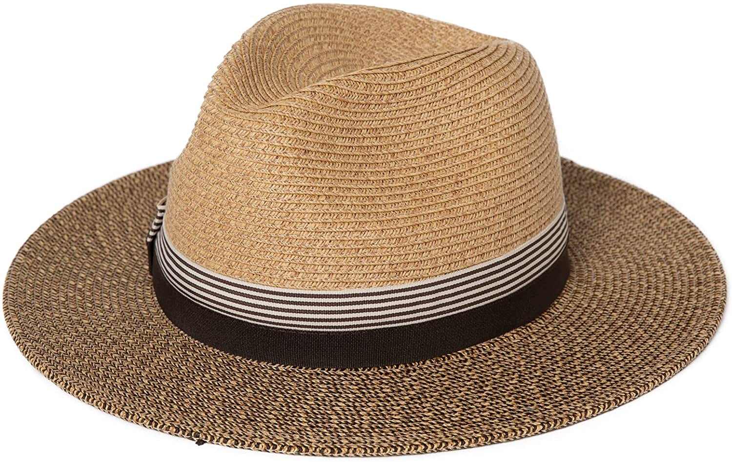 Women Straw Sun Fedora Hat for Women 