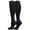 Black, variant on 1 Pairs 20-30mmhg Compression Socks with Zipper for Men & Women Up to 6XL Knee High Sports Clothing Stocking Athletic Socks
