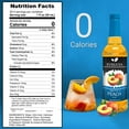 thumbnail image 3 of Syruvia Peach Sugar Free Cocktails Syrup 25.4 Fl. Oz With Pump, 3 of 7