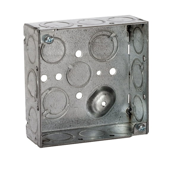 Raco Electrical Box,Square,4 X 1-1/2 in. 189