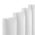 thumbnail image 4 of Ergode Noelle Performance Velvet Twin Headboard - White, 4 of 5