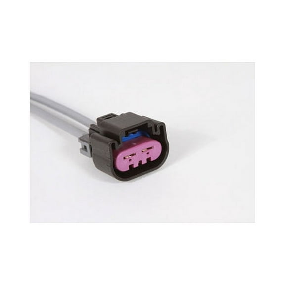 Engine Cooling Fan Motor Connector - Compatible with 2005 - 2012 Chevy Silverado 1500 2006 2007 2008 2009 2010 2011