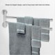 thumbnail image 5 of Stainless Steel Towel Rack, Swing Out Rotating Wall Mounted Towel Shelf Space Saving Towel Bar, 5 of 5