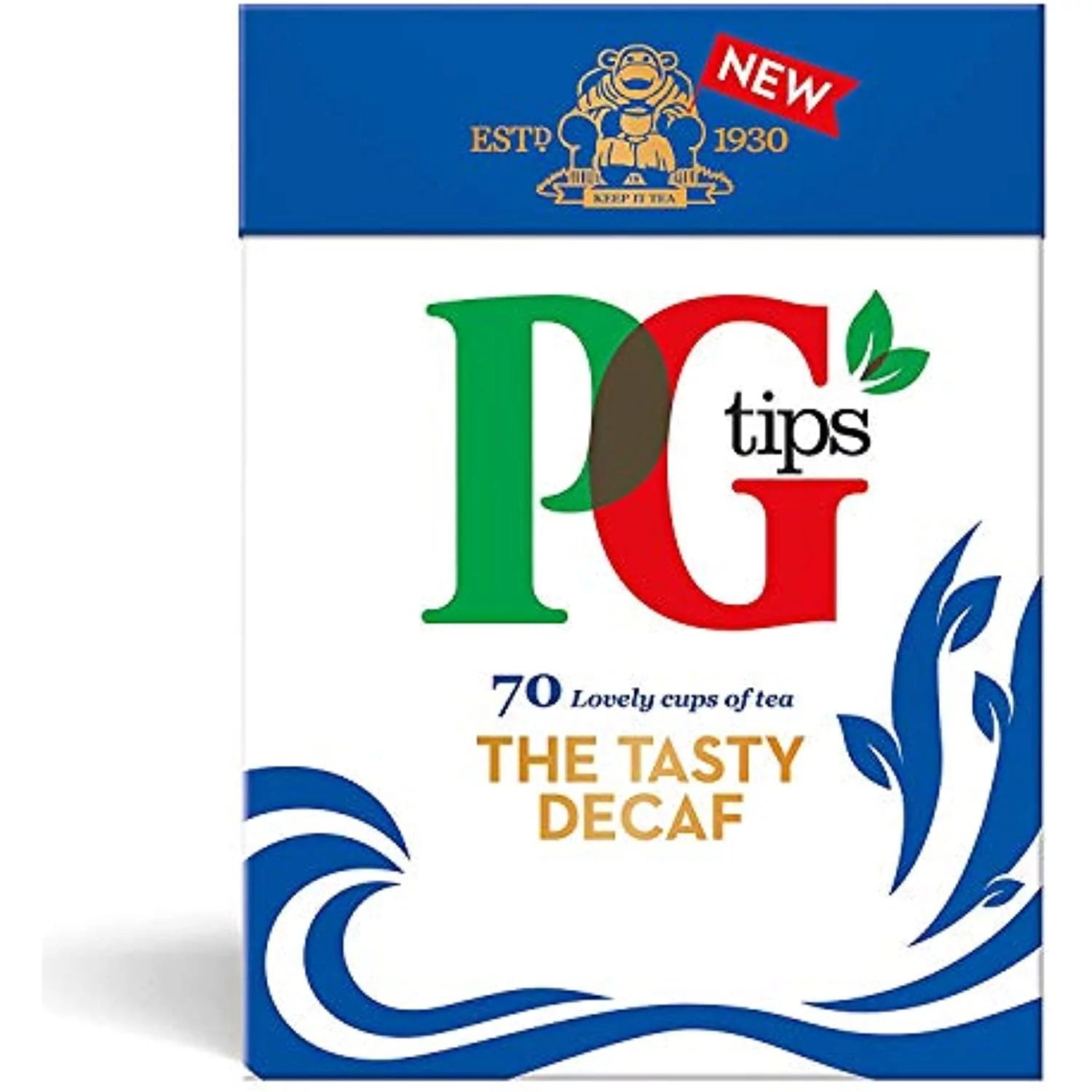 PG Tips Decaf 70 Ct Tea Bags - Pack of 3