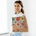 thumbnail image 6 of FORMRS 3 Ring Binder 1.5 inch with Pockets Set of 2 Clip Board 200 Sheets Capacity, Colorful Flowers, 6 of 8
