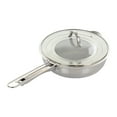 thumbnail image 6 of Oster Sangerfield 3 Piece 4 Quart Stainless Steel Saute Pan with Lid and Splatter Guard, 6 of 6