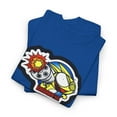 thumbnail image 3 of Shooter Cartoon Birdhouse Berra Santos Vintage Skateboard 02 TShirt Print - Royal / XL, 3 of 5