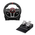 thumbnail image 1 of Flashfire SUZUKA 900A Racing Steering Wheel and Pedals for PC, PS3, PS4, Xbox 360, XBOX ONE, XBOX Series X/S and Nintendo Switch, Black, 1 of 12