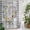 Multicolor, White, Green, variant on Heart Floral Wreath Shower Curtain - Water Repellent Fabric Shower Curtains Washable, Country Vintage Flowers Wooden Plaid Decorative Polyester Cloth Bathroom Curtains Modern Bath Decor 36"x72"