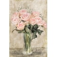thumbnail image 2 of Murdock, Ramona 11x14 White Modern Wood Framed Museum Art Print Titled - Pink Rose Vase, 2 of 4