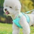 thumbnail image 2 of Sehao Dog Harness For Small Medium Large Dogs No Pull Puppy Harness And Leash Set Dog Harness For Walking Running Training Small Dog Harness Medium Dog Harness Mint Green L, 2 of 9