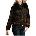 thumbnail image 2 of Stetson Women's Boucle Plaid Jacket Multi X-Large  US, 2 of 2