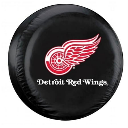 Fremont Die NHL Detroit Red Wings Tire Cover, Standard Size (27-29" Diameter), Black/Team Colors