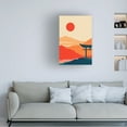 thumbnail image 2 of Trademark Fine Art Fadil Roze  Sunset Delight Canvas Wall Art, 2 of 4