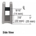 thumbnail image 3 of CRL Z135BN Brushed Nickel Z-Series Large Square Clamp for 3/8" Glass, 3 of 7