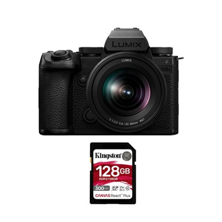 Panasonic Lumix S5 IIX Mirrorless Camera with 20-60mm Lens bundle