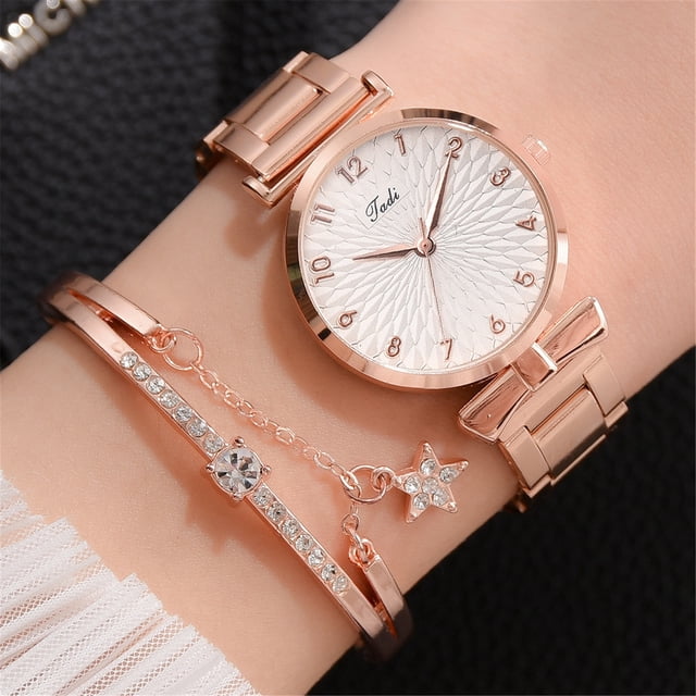 Daisyyozoid Wholesale Jadi New Watch Fashion Trend Latest Design Grain Dial High Quality Quartz Watch