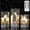 Snowman Candle, variant on Santa Claus Glass Flameless Candle with Remote Timer Operated Flickering LED Pillar Candles 3 Pack Warm White Light Christmas Decal Candles Set of 3 (D3" x H 4" 5" 6") - Santa Sleigh
