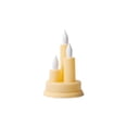 thumbnail image 2 of Realistic Flameless Candles - 3 Head Electronic Candle Set with Safe LED Flame for Home Decor & Centerpiece, 2 of 6