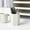 White#4, variant on Desktop Pen Holder Organizer Plastic Storage Cup for Office Supplies, Pens, Pencils, Markers White, Khaki, Gray, Red Tidy Desktop Access, Stable Base, Sleek Design, 3.94x3.15x3.15 in