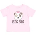 thumbnail image 3 of Inktastic Big Sis Panda Sister Announcement Girls Baby T-Shirt, 3 of 5