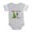 Heather Gray, variant on CafePress - Bigfoot Christmas - Cute Infant Baby Football Bodysuit
