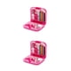 thumbnail image 4 of Caja de almacenamiento de costura Naiovety 2piezas Rosa roja a prueba de polvo, 4 of 6