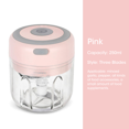 thumbnail image 1 of CC TOY Mini Garlic Press Vegetable Chopper Masher Machine USB Kitchen Gadgets, 1 of 6